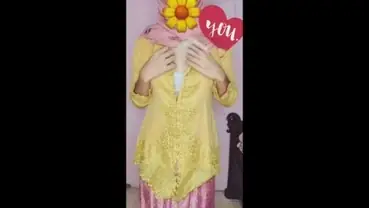 Live Ukhti Kebaya Hijab Pink Berani Menggoda Viral Hot